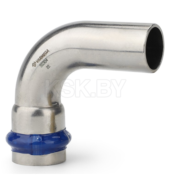 Угольник 90° однораструбный Varmega Inox Press 28x28a (VM711002828) 