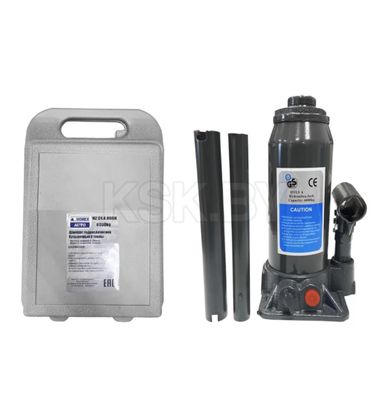 Домкрат бутылочный 6т Хорекс Авто T20406B HZ 01.4.006K (HZ 01.4.006K) 