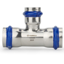 Тройник раструбный Varmega Inox Press переходной 35x22x35 (VM719352235) 