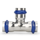 Тройник раструбный Varmega Inox Press 28x28x28 (VM718282828) 