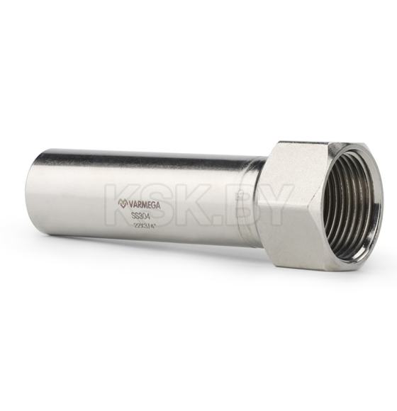Муфта-вставка Varmega Inox Press с внутренней резьбой 22ax3/4" (VM707002205) 