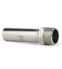 Муфта-вставка Varmega Inox Press с наружной резьбой 15ax3/4"
