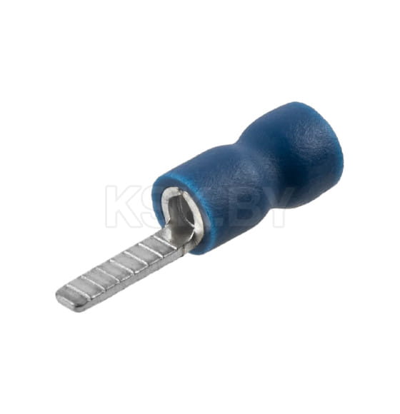 Наконечник штыревой плоский изолированный НШПИ 1,5-2,5 синий (50 шт.) TDM SQ0545-0005 (SQ0545-0005) 