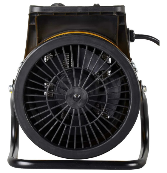 Тепловая электрическая пушка ТЭПК-EU-2000K (керам.нагревательный элемент,круглая) Eurolux (67/1/35) 