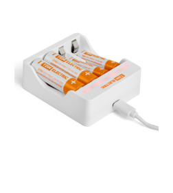 Зарядное устройство 2044 (200 mA 4 слота АА/ААА 4 канала, USB) TDM SQ1702-0107