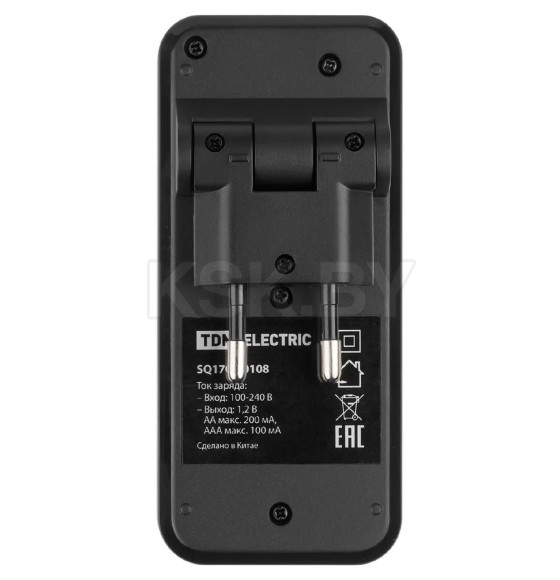 Зарядное устройство 4021 (400 mA 2 слота АА/ААА 1 канал), 220 В, TDM SQ1702-0108 (SQ1702-0108) 