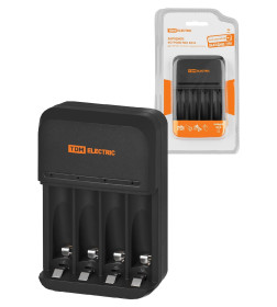 Зарядное устройство 8042 (800 mA 4 слота АА/ААА 2 канала), 220 В, TDM SQ1702-0109