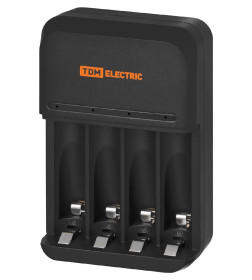 Зарядное устройство 8042 (800 mA 4 слота АА/ААА 2 канала), 220 В, TDM SQ1702-0109