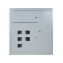 Корпус щита этажного 5 кв. (модификация 3) 1010х950х160 мм TDM Народный SQ0905-1339 (SQ0905-1339) 