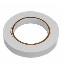 Лента клейкая на вспененной основе, двусторонняя, белая, 25 мм х 5м. Matrix