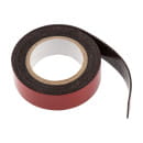 Лента клейкая на вспененной основе, двусторонняя, черная, 19ммх1,5м// Matrix (89085) 