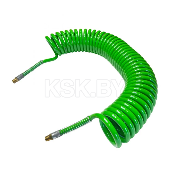 Пневмошланг витой 12х8-20м НР 1/4 (без быстроразъемов) Хорекс Авто EUC 12x8мм 20м (EUC 12x8мм 20м) 