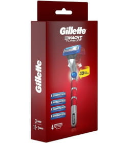 Станок Gillette MACH3 Turbo + 1 кассета + M3 Turbo 3 см кас 