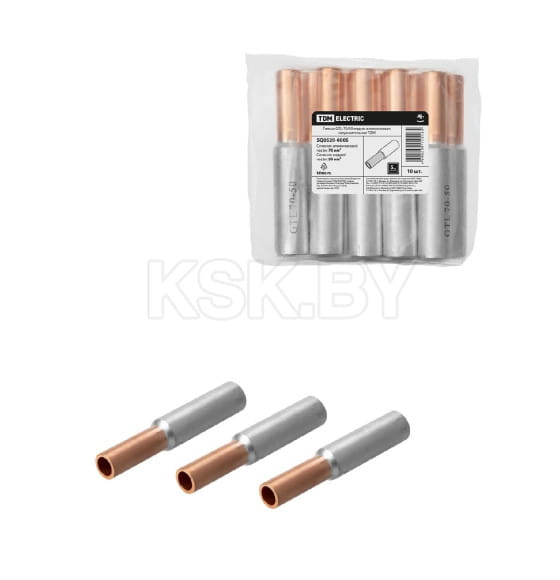 Гильза GTL-70/50 медно-алюминиевая соединительная TDM SQ0529-0005 (SQ0529-0005) 