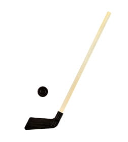 Шайба и клюшка хоккейная 80 см, МИКС 2749884