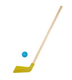 Шайба и клюшка хоккейная 80 см, МИКС 2749884