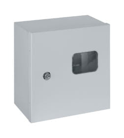 Щит учета ЩУ-1ф/1-0 1 дверь (310x300x150 мм) IP54 TDM Народный эконом SQ0905-3201