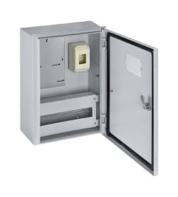 Щит учетно-распределительный ЩУРН-3/12 (480х350х165 мм) IP54 TDM Народный эконом SQ0905-3206