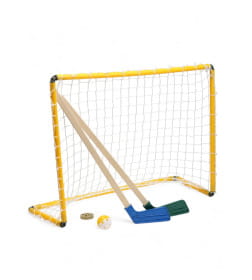 Набор для игры в хоккей (клюшка 2 шт., ворота, шайба, мяч), цвет МИКС 4500232