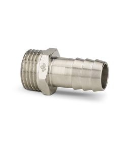 Штуцер Varmega НР 1/2" x 14 мм, никелированный