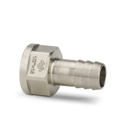 Штуцер Varmega ВР 1/2" x 10 мм, никелированный