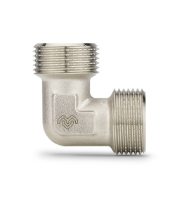 Угол Varmega НР-НР 1/2", никелированный