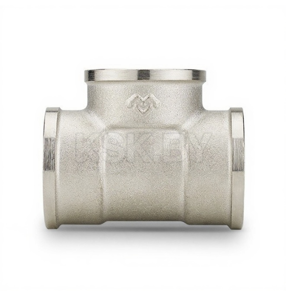 Тройник Varmega ВР равносторонний 3/4", никелированный (VMTF09-N050505) 