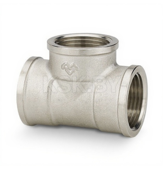 Тройник Varmega ВР равносторонний 3/4", никелированный (VMTF09-N050505) 