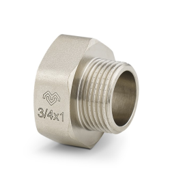 Переходник Varmega ВР-НР под ключ 3/4" x 1/2", никелированный