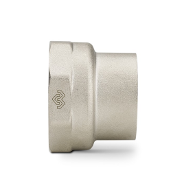 Муфта Varmega ВР-ВР переходная 3/4" x 1/2", никелированная