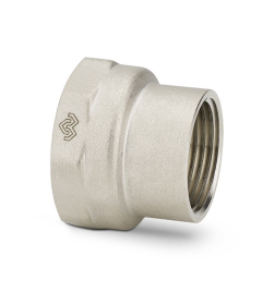 Муфта Varmega ВР-ВР переходная 3/4" x 1/2", никелированная