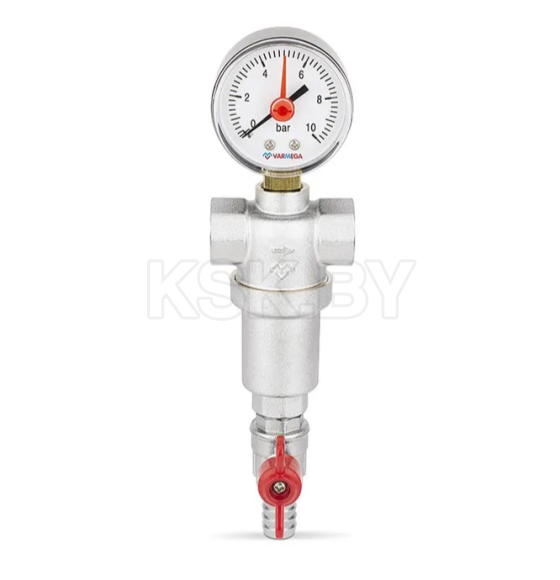 Фильтр сетчатый промывной Varmega ВР 1/2" (VM21701) 