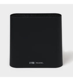 Подставка для ножей с наполнителем «Нежность», пластик, 21×7.5×22, чёрная Magistro