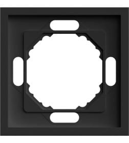 Рамка 1-я Эмили PFR00-5001-05 черный уголь, soft touch Stekker 49858