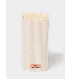 Подставка для ножей Loft, 11×11×22 см, пластик, бежевая Доляна