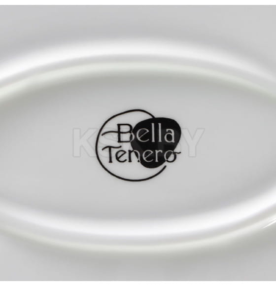 Форма для запекания 1,2 л (28.4×16.3×6.2 см) с бамбуковой крышкой, керамика, белая BellaTenero  (5457071) 