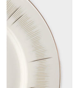 Тарелка d=27 см, Golden rays фарфор, белая Wilson&Young