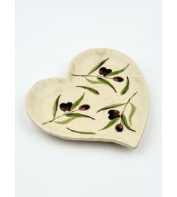 Тарелка керамическая 19×18 см плоская «Винтаж» Dolce Ceramo