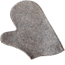 Рукавица для бани серая Добропаровъ (1088589) 