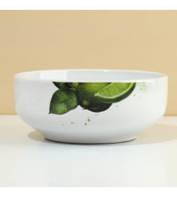 Тарелка суповая керамическая «Сочный лайм», 550 мл, d=14.5 см Dolce Ceramo