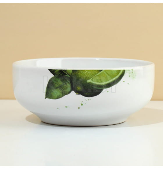 Тарелка суповая керамическая «Сочный лайм», 550 мл, d=14.5 см Dolce Ceramo (9604621) 