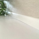 Плинтус ПВХ напольный 67мм со съемной панелью LL001 Белый с тиснением 2,2 м