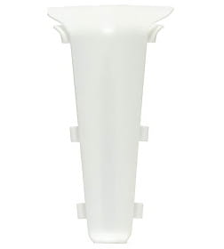 Внутренний угол 67мм LL001 Белый с тиснением (упак 2шт)