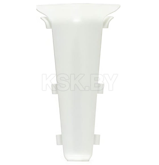 Внутренний угол 67мм LL001 Белый с тиснением (упак 2шт)