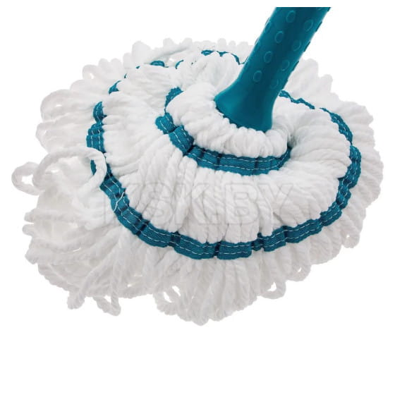 Швабра отжимная скручиванием 120 см, насадка из микрофибры, 120 г, Home// Palisad (935095) 