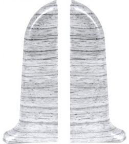 Заглушка 58мм L007 Ясень шимо светлый (упак 2шт)