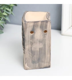 Аромалампа для эфирных масел «Бонсай», керамика, 8.5×6×10.5 см, МИКС