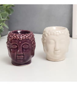 Аромалампа для эфирных масел «Будда», керамика, 8×7.2×7.2 см, МИКС 3467387