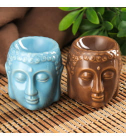 Аромалампа для эфирных масел «Будда», керамика, 8×7.2×7.2 см, МИКС 3467387