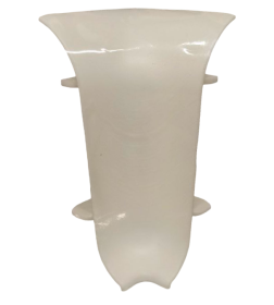 Внутренний угол 58мм L045 Белый (упак 2шт)